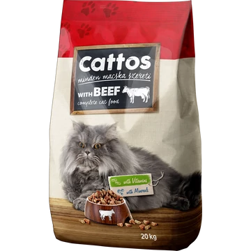 Cattos macskaeledel 20 kg marha