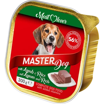 Master Dog kutya alutálka 300 g bárány-rizs