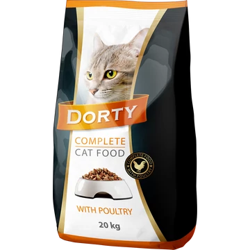 Dorty macskaeledel 20 kg baromfi
