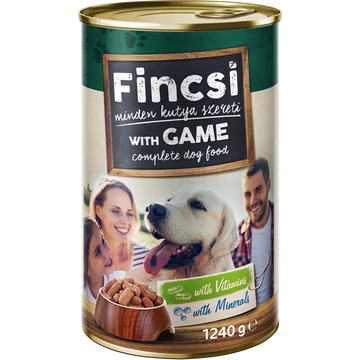 Fincsi kutya konzerv 1240 g vad