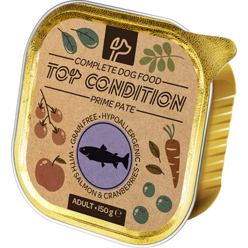 Top Condition kutya alutálka 150 g  lazac-áfonya