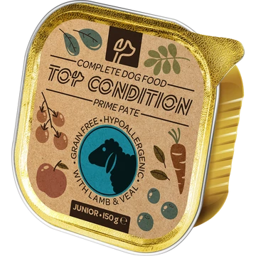 Top Condition kutya alutálka 150 g junior bárány-borjú