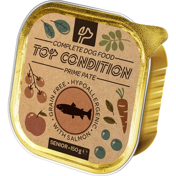 Top Condition kutya alutálka 150 g senior lazac